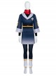 Game Pokemon Legends Arceus Akari Halloween Cosplay Costume Full Set