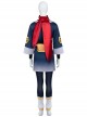Game Pokemon Legends Arceus Akari Halloween Cosplay Costume Full Set