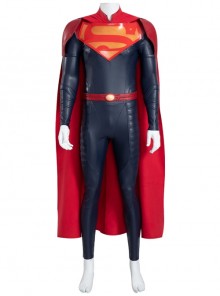 DC Comics New Superman Battle Suit Halloween Cosplay Costume Set