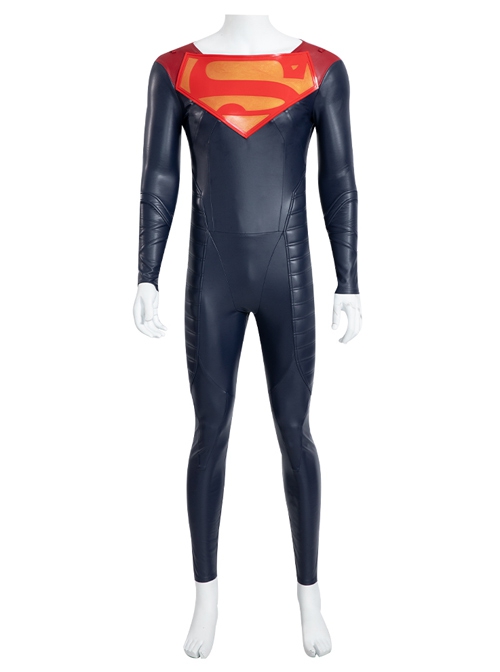 DC Comics New Superman Battle Suit Halloween Cosplay Costume Set