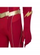 The Flash Season 8 Barry Allen Golden Battle Boots Version Halloween Cosplay Costume Set