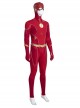 The Flash Season 8 Barry Allen Golden Battle Boots Version Halloween Cosplay Costume Set