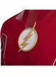 The Flash Season 8 Barry Allen Golden Battle Boots Version Halloween Cosplay Costume Set