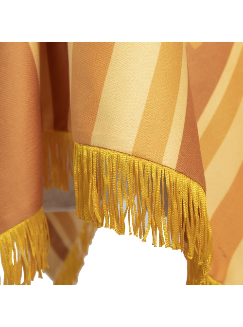 Encanto Camilo Halloween Cosplay Costume Yellow Stripe Shawl