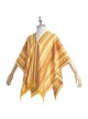 Encanto Camilo Halloween Cosplay Costume Yellow Stripe Shawl