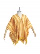 Encanto Camilo Halloween Cosplay Costume Yellow Stripe Shawl