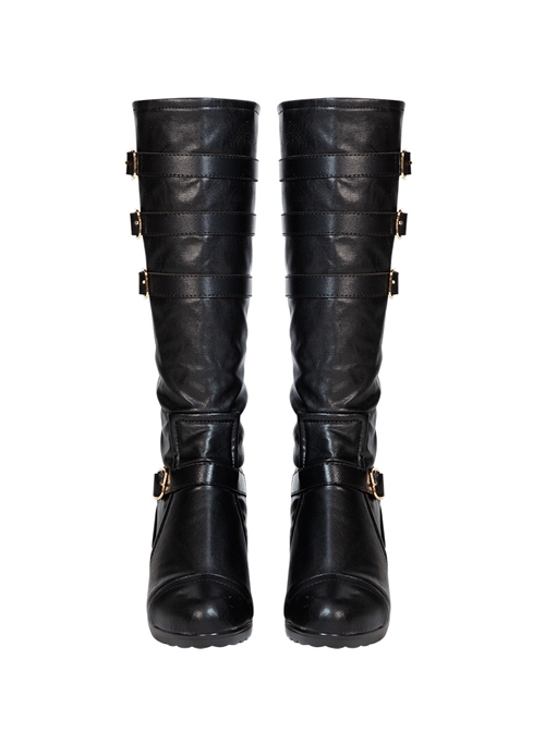 DC Comics Black Canary Halloween Cosplay Accessories Black High Heel Boots
