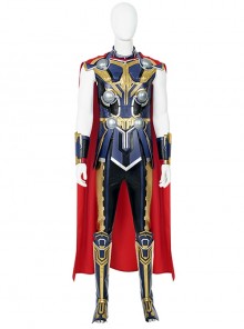 Thor Love And Thunder Thor Battle Suit Halloween Cosplay Costume Full Set