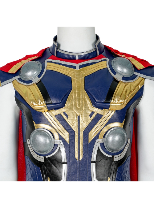 Thor Love And Thunder Thor Battle Suit Halloween Cosplay Costume Full Set