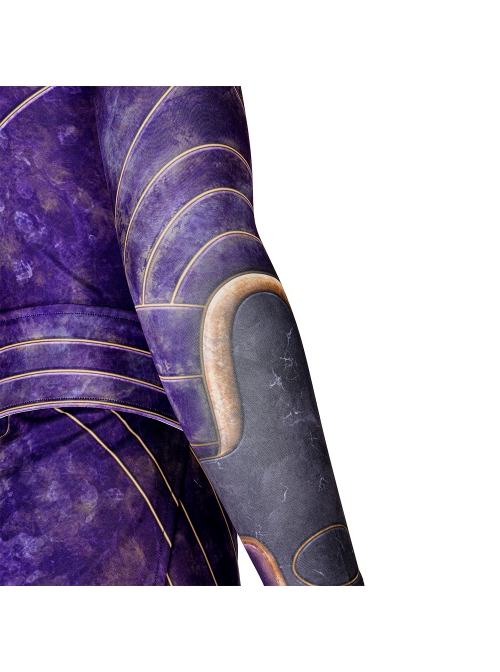Movie Eternals Kingo Battle Suit Halloween Cosplay Costume Full Set