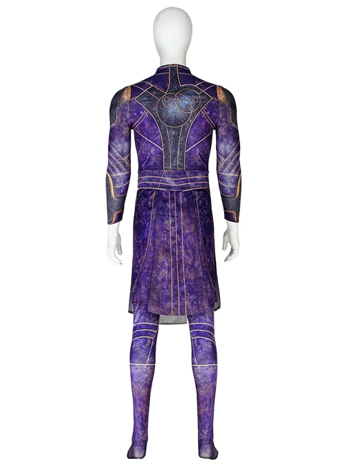 Movie Eternals Kingo Battle Suit Halloween Cosplay Costume Full Set