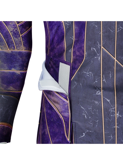 Movie Eternals Kingo Battle Suit Halloween Cosplay Costume Full Set