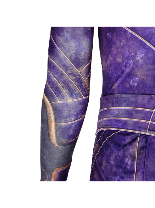 Movie Eternals Kingo Battle Suit Halloween Cosplay Costume Full Set