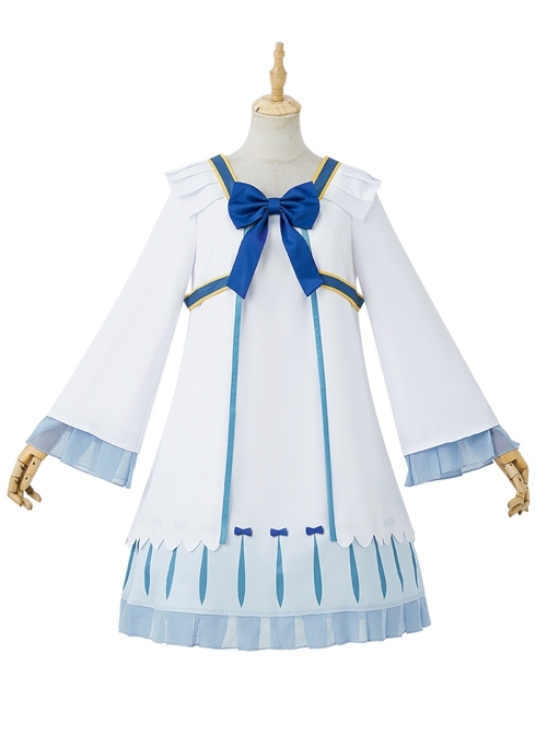 The Rising Of The Shield Hero Filo Halloween Cosplay Costume White Cute Dress