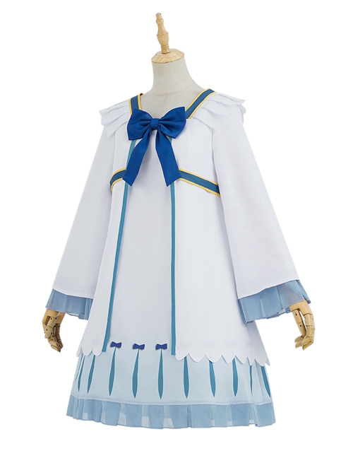 The Rising Of The Shield Hero Filo Halloween Cosplay Costume White Cute Dress