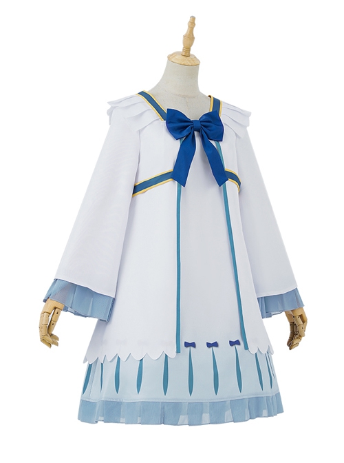 The Rising Of The Shield Hero Filo Halloween Cosplay Costume White Cute Dress