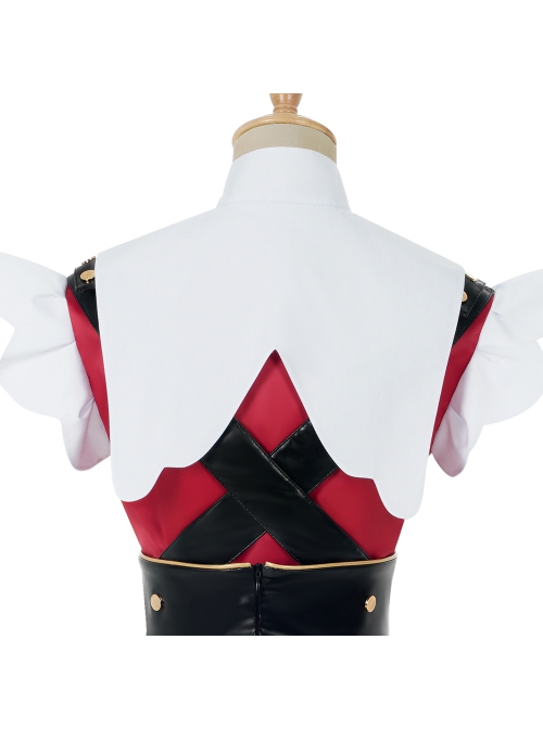 Game Needy Girl Overdose Ame Halloween Cosplay Costume Black Skirt Full Set
