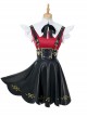 Game Needy Girl Overdose Ame Halloween Cosplay Costume Black Skirt Full Set