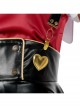 Game Needy Girl Overdose Ame Halloween Cosplay Costume Black Skirt Full Set