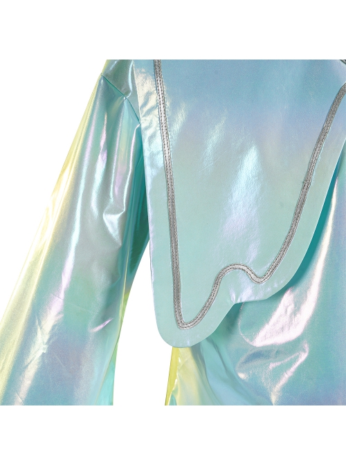 Game Needy Girl Overdose OMGkawaiiAngel-chan Light Blue Suit Halloween Cosplay Costume Full Set