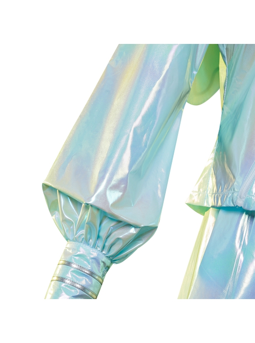 Game Needy Girl Overdose OMGkawaiiAngel-chan Light Blue Suit Halloween Cosplay Costume Full Set