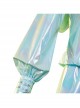 Game Needy Girl Overdose OMGkawaiiAngel-chan Light Blue Suit Halloween Cosplay Costume Full Set