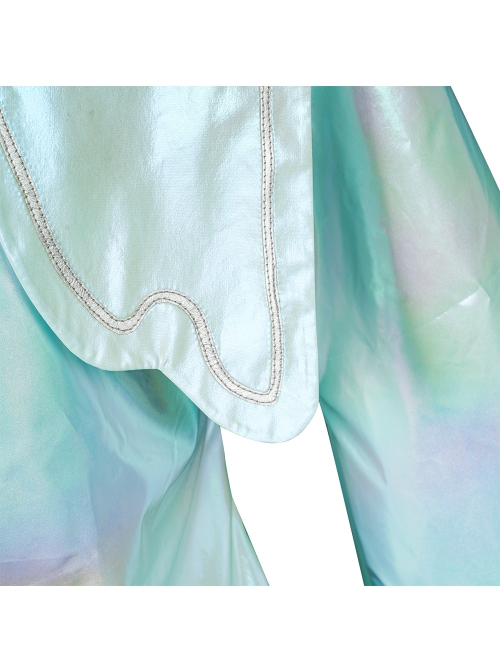Game Needy Girl Overdose OMGkawaiiAngel-chan Light Blue Suit Halloween Cosplay Costume Full Set