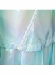 Game Needy Girl Overdose OMGkawaiiAngel-chan Light Blue Suit Halloween Cosplay Costume Full Set