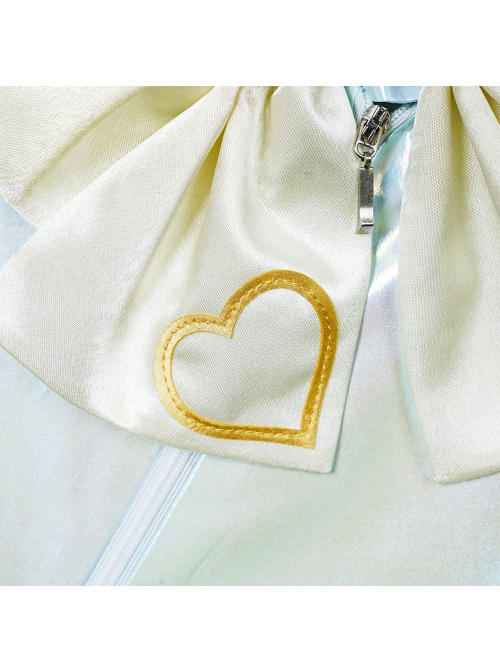 Game Needy Girl Overdose OMGkawaiiAngel-chan Light Blue Suit Halloween Cosplay Costume Full Set