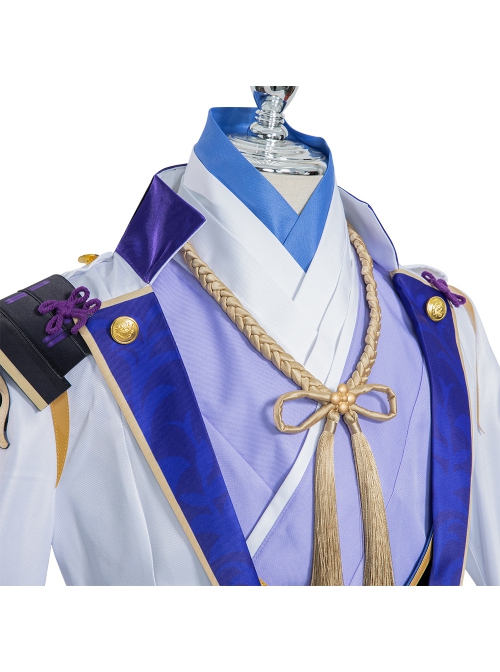 Game Genshin Impact Kamisato Ayato Halloween Cosplay Costume Full Set