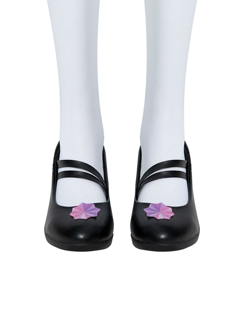 Honor Of Kings Yao Valentine's Day Restrictions Skin Halloween Cosplay Accessories Black Small Leather Shoes