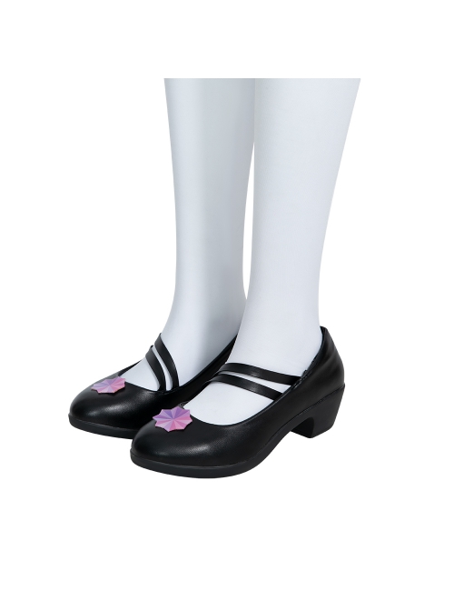 Honor Of Kings Yao Valentine's Day Restrictions Skin Halloween Cosplay Accessories Black Small Leather Shoes