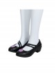 Honor Of Kings Yao Valentine's Day Restrictions Skin Halloween Cosplay Accessories Black Small Leather Shoes