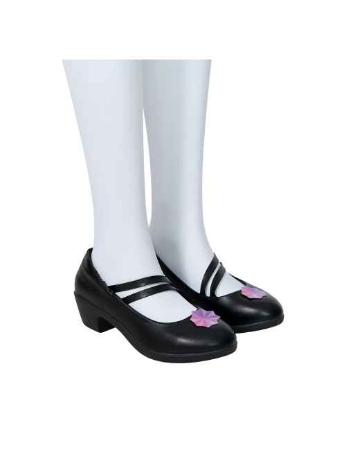 Honor Of Kings Yao Valentine's Day Restrictions Skin Halloween Cosplay Accessories Black Small Leather Shoes