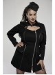 Punk Elasticity Knitted Stitching Glued Fabric Slim And Handsome Pocket Decoration Metal Zipper Dress