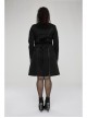 Punk Elasticity Knitted Stitching Glued Fabric Slim And Handsome Pocket Decoration Metal Zipper Dress