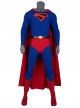 Crisis On Infinite Earths Superman Blue Battle Suit Halloween Cosplay Costume Full Set