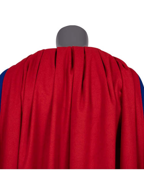 Crisis On Infinite Earths Superman Blue Battle Suit Halloween Cosplay Costume Full Set