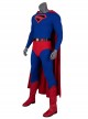 Crisis On Infinite Earths Superman Blue Battle Suit Halloween Cosplay Costume Full Set