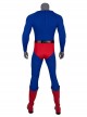 Crisis On Infinite Earths Superman Blue Battle Suit Halloween Cosplay Costume Full Set