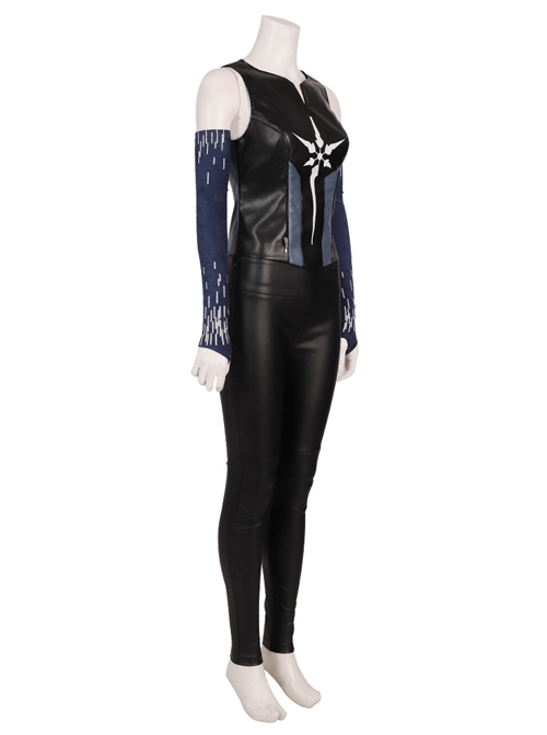 The Flash Season 6 Killer Frost Caitlin Snow Halloween Cosplay Costume Set