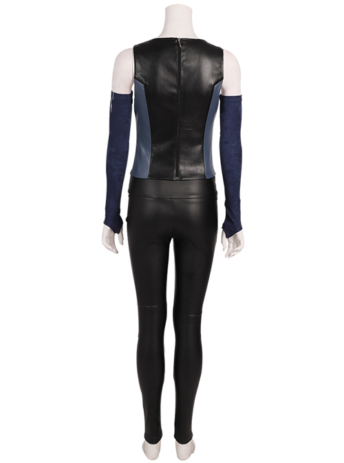 The Flash Season 6 Killer Frost Caitlin Snow Halloween Cosplay Costume Set