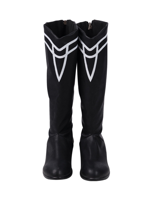 Game Fire Emblem Three Houses Female Leading Role Byleth Black Battle Suit Halloween Cosplay Accessories Black Boots