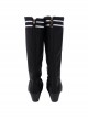 Game Fire Emblem Three Houses Female Leading Role Byleth Black Battle Suit Halloween Cosplay Accessories Black Boots
