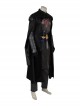 Game Fire Emblem Three Houses Male Leading Role Byleth Black Battle Suit Halloween Cosplay Costume Set