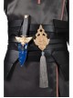 Game Fire Emblem Three Houses Male Leading Role Byleth Black Battle Suit Halloween Cosplay Costume Set