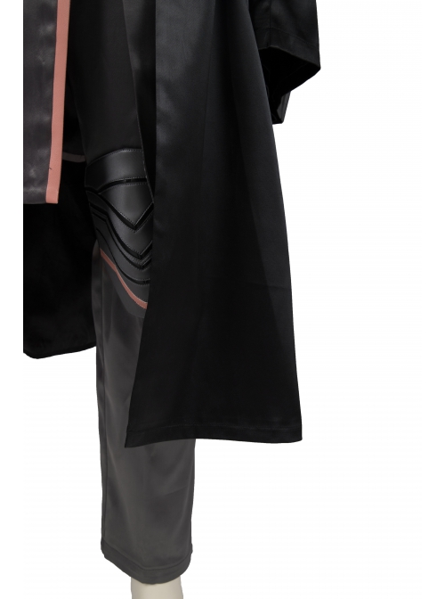 Game Fire Emblem Three Houses Male Leading Role Byleth Black Battle Suit Halloween Cosplay Costume Set