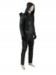 Arrow Season 8 Green Arrow Oliver Queen Battle Suit Halloween Cosplay Costume Set