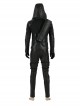 Arrow Season 8 Green Arrow Oliver Queen Battle Suit Halloween Cosplay Costume Set