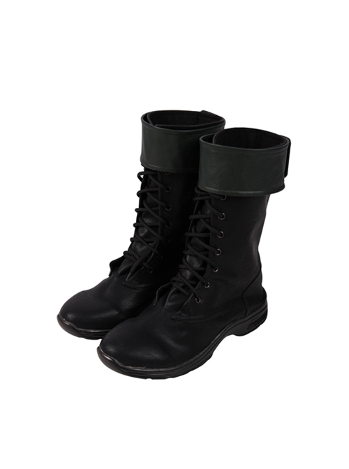 Arrow Season 8 Green Arrow Oliver Queen Battle Suit Halloween Cosplay Accessories Black Boots